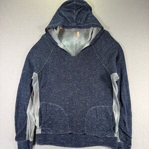 Gypsy 05 Hoodie Womens Blue‎ Gray Casual Pullover Hooded Sweatshirt